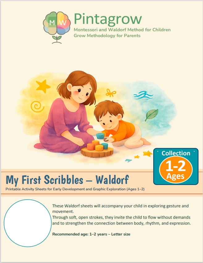 Cover - Waldorf Ages 1–2 / My First Scribbles