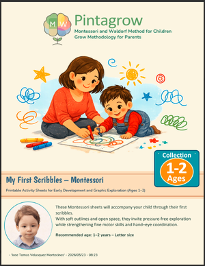 Cover - Montessori Ages 1–2 / My First Scribbles