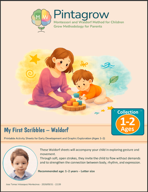 Cover - Waldorf Ages 1–2 / My First Scribbles