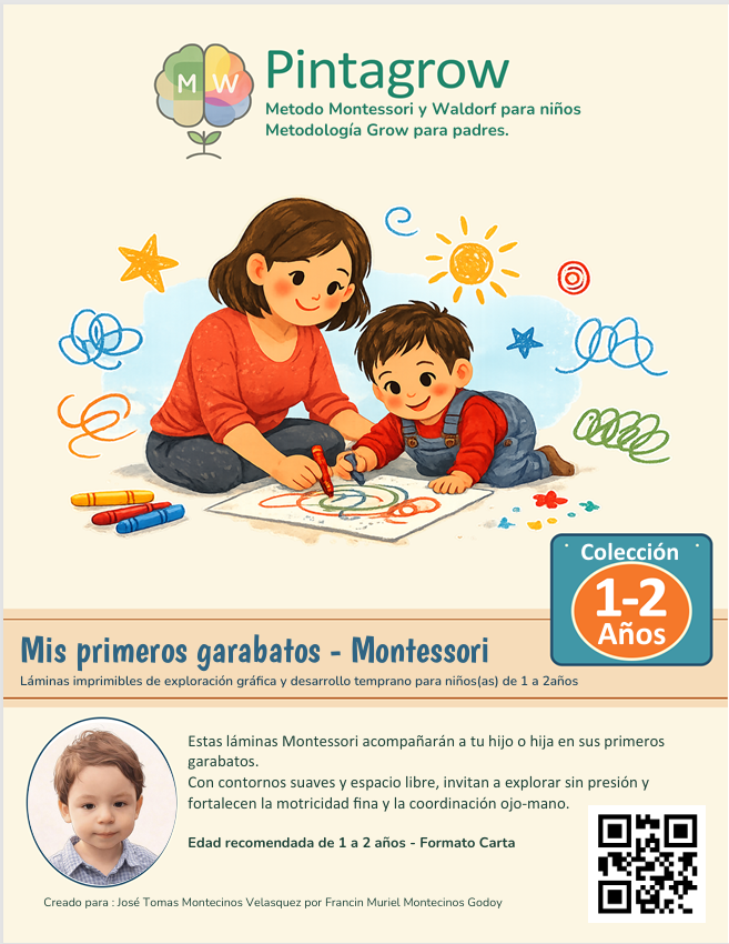 Cover - Montessori Ages 1–2 / My First Scribbles
